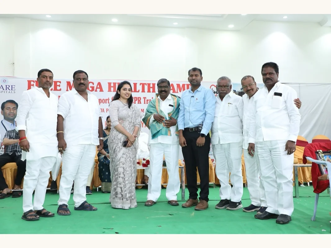 Mega Free Health Camp & CPR Training Program – Rajendra Nagar · 9 February 2025