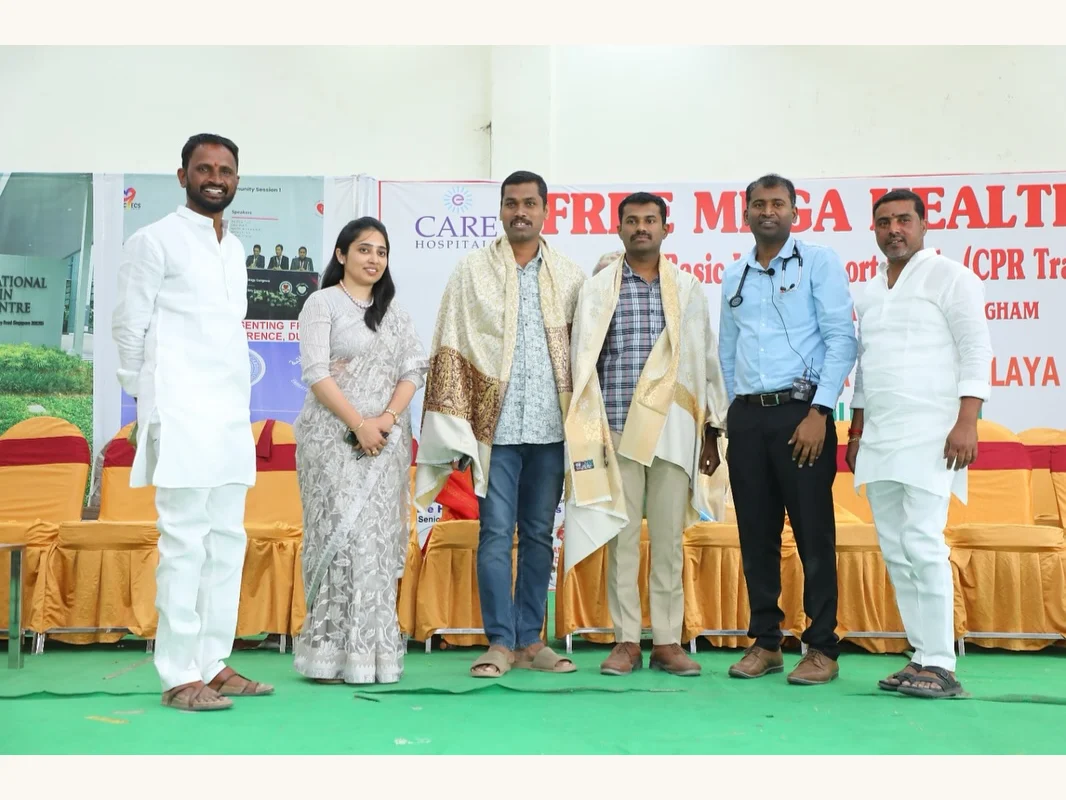 Mega Free Health Camp & CPR Training Program – Rajendra Nagar · 9 February 2025
