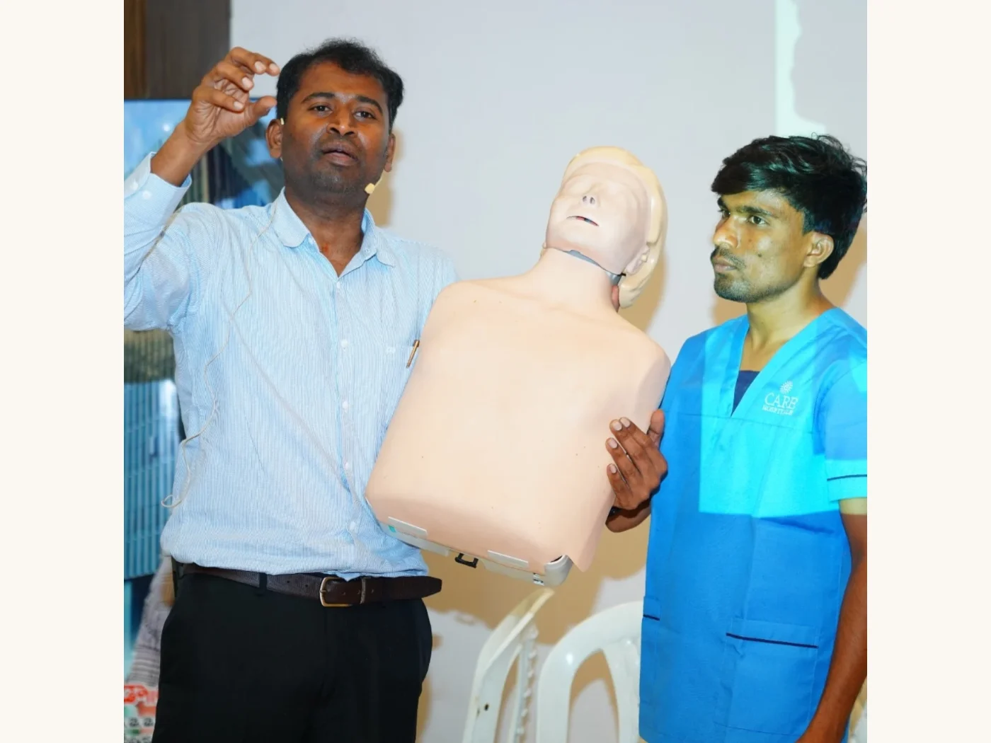 Basic Life Support Skills – CPR Training Program @BTR, Tukkuguda · 18th May, 2025