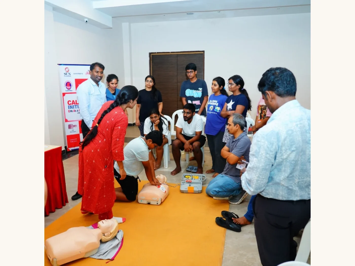 Basic Life Support Skills – CPR Training Program @BTR, Tukkuguda · 18th May, 2025