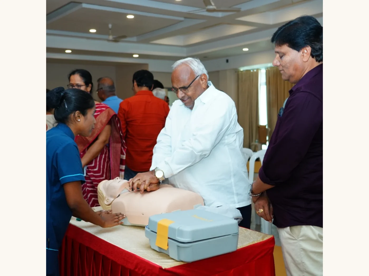 Basic Life Support Skills – CPR Training Program @BTR, Tukkuguda · 18th May, 2025