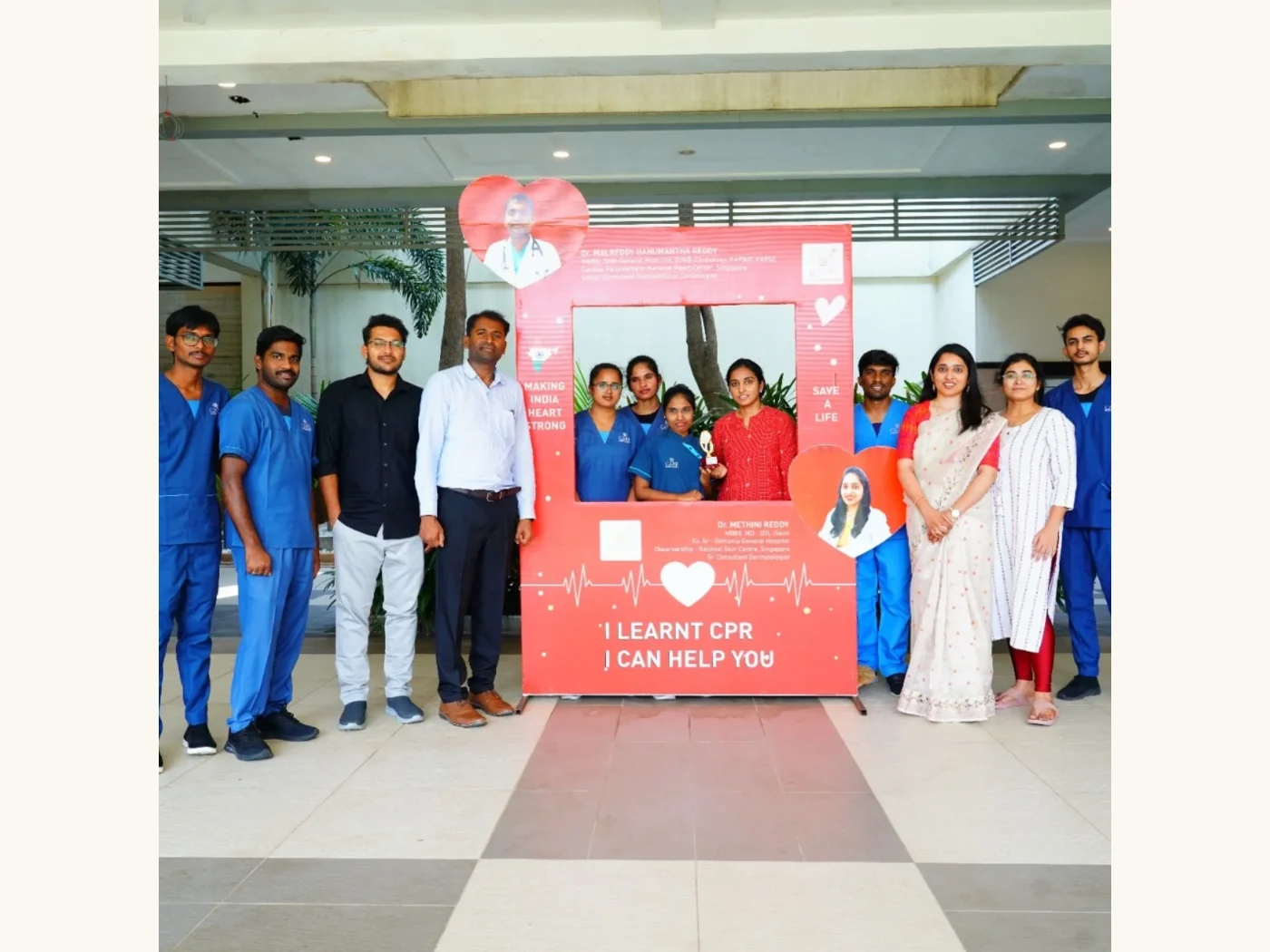 Basic Life Support Skills – CPR Training Program @BTR, Tukkuguda · 18th May, 2025