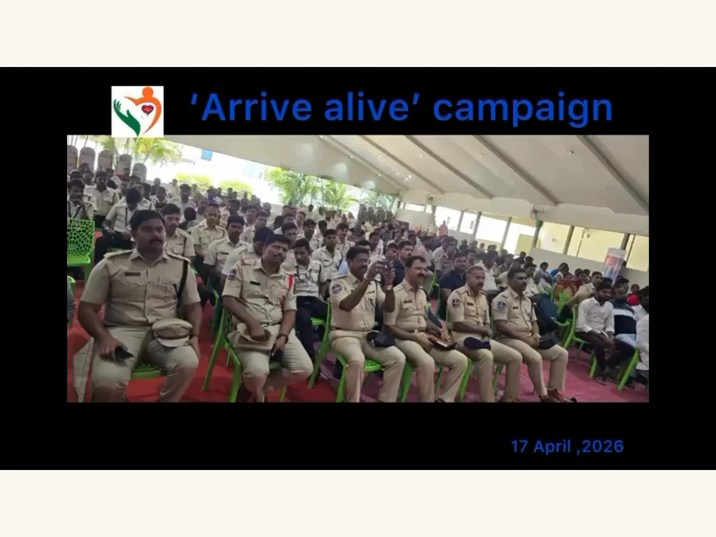 Arrive Alive” Campaign – Basic Life Support & CPR Training · 17 April 2026
