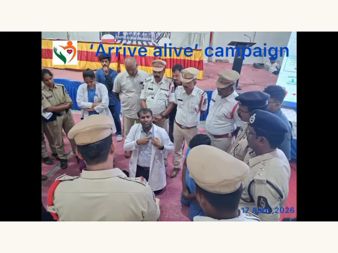 Arrive Alive” Campaign – Basic Life Support & CPR Training · 17 April 2026