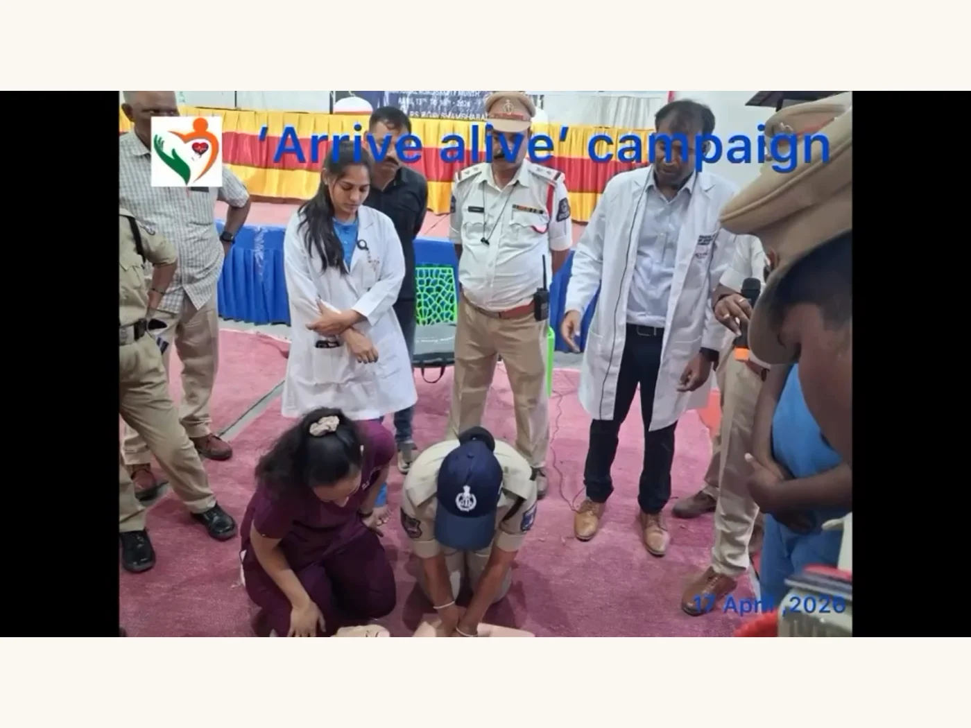 Arrive Alive” Campaign – Basic Life Support & CPR Training · 17 April 2026