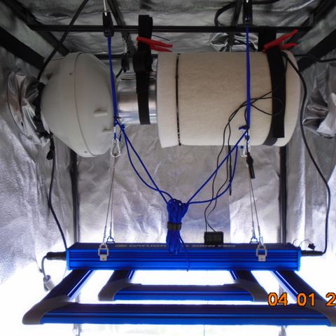 Auto Orange Bud growlog photo: Re-jig, too much clutter too many bends in extraction easier cfm maths..