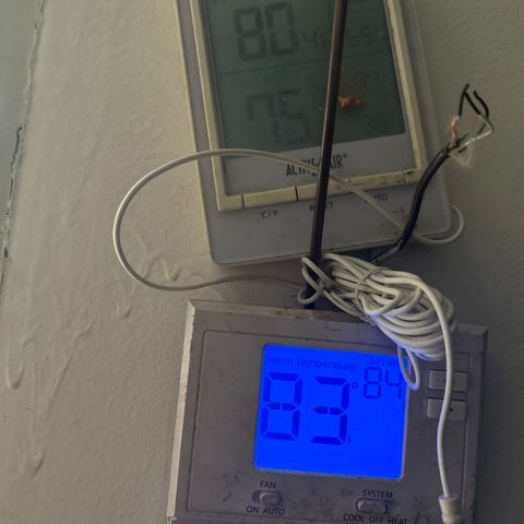 R1T1 growlog photo: Overnight temps 