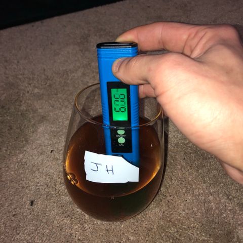 Jack Herer  growlog photo: Tested runoff. Jack Herer TDS was 1982 ppm with a ph of 6.06. 