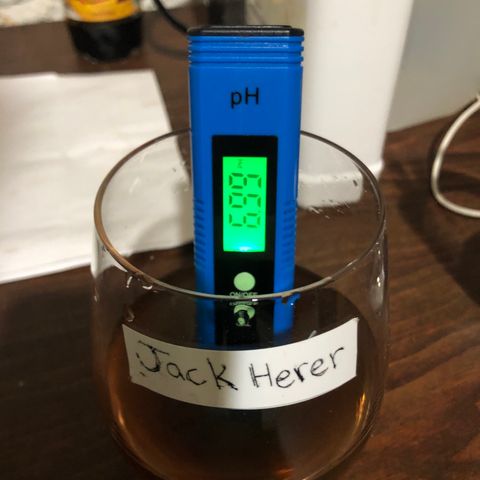 Jack Herer  growlog photo: Tested runoff from Jack Herer🪴. TDS tested at 2143 ppm with a ph of 6.99. 