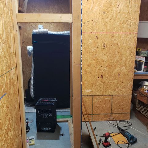 Geloctane  growlog photo: Constructed a lung room in garage 
