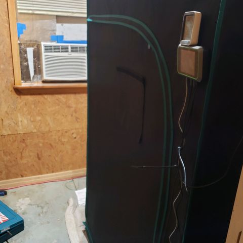 Geloctane  growlog photo: Constructed a lung room in garage 