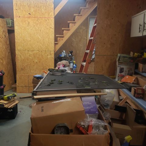 Geloctane  growlog photo: Constructed a lung room in garage 