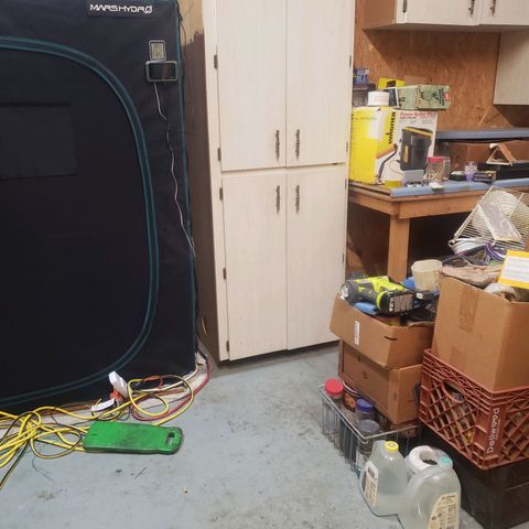Geloctane  growlog photo: Constructed a lung room in garage 