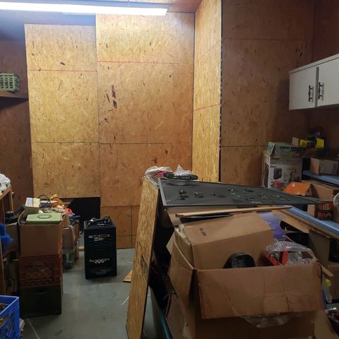 Geloctane  growlog photo: Constructed a lung room in garage 