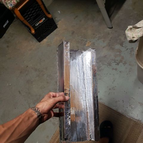 Geloctane  growlog photo: Finnish making the intake with air catcher for drying/curing chamber testing to see how much the temperature & humidity drop or raise with the air catcher 