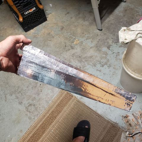 Geloctane  growlog photo: Finnish making the intake with air catcher for drying/curing chamber testing to see how much the temperature & humidity drop or raise with the air catcher 