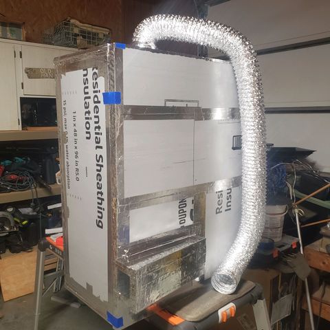 Geloctane  growlog photo: Gotta make sure I can control the humidity and the temperature now then put some shelves in And hopefully a Bud chandelier 