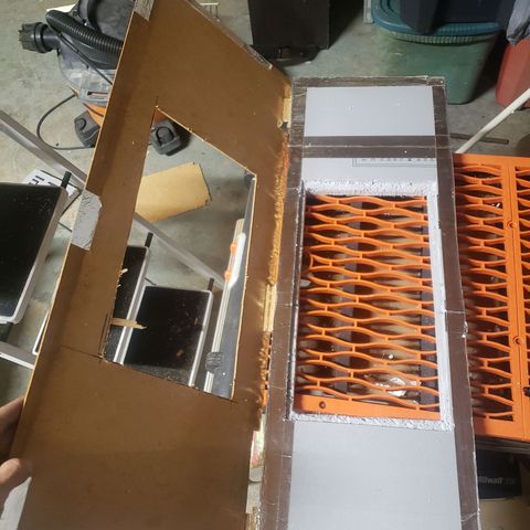 Geloctane  growlog photo: Viewing window for dry/cure chamber installed 