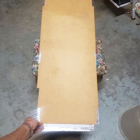 Geloctane  growlog photo: Viewing window for dry/cure chamber installed 