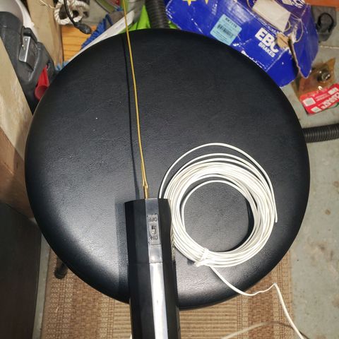 Geloctane  growlog photo: Installed second motor for drying Chandelier and installed LED lights