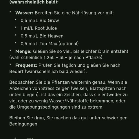 Acai Jelly  growlog photo: Nährstoffliste fürs Gießen