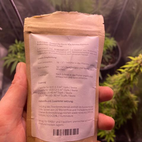 Lemon Cherry Cookies  growlog photo: Added these shrooms from Garten Eden today 1g/L of water every 4 weeks 