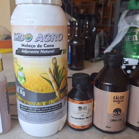 4️⃣ - Fast Buds Auto growlog photo: Adubação de cobertura + kit microornismos + água ate vazar