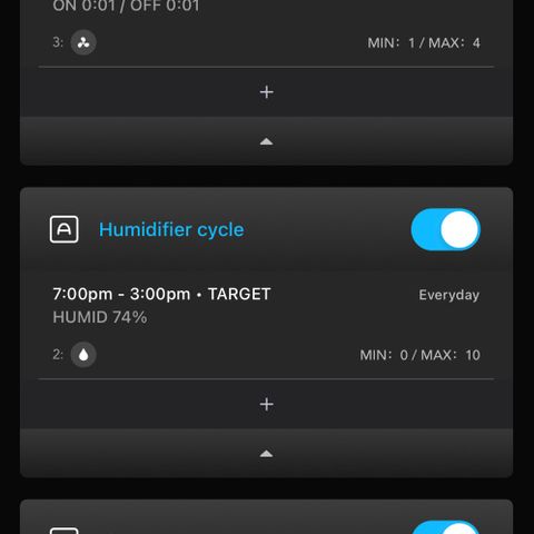 Growlog-Foto von Blue: My Controller 69 pro by aC infinity auto settings 