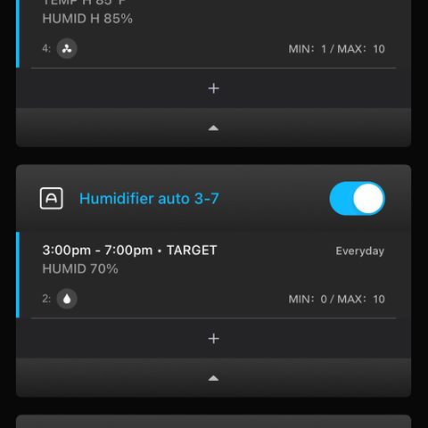 Growlog-Foto von Blue: My Controller 69 pro by aC infinity auto settings 