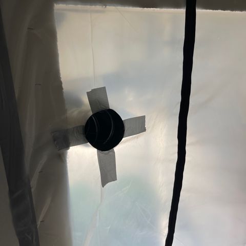 Purple Crash growlog photo: Added carbon filter. Need to change flex. So far no odor. 