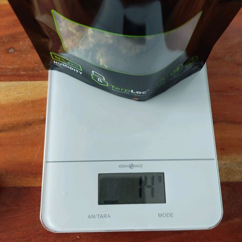Ernie und Bert growlog photo: 51 g. Für den ersten Grow ok. 