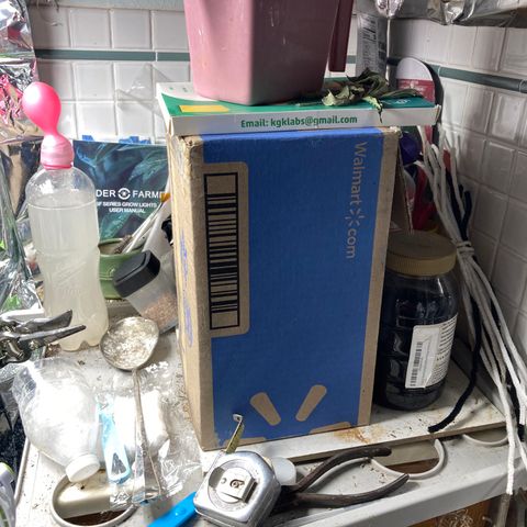 Pregnant Hooker growlog photo: Happy Hooker! And a third source of CO2....White Grape Peach Wine in frementation process.😂😂💚