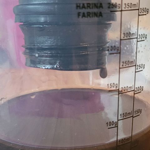 Mexy growlog photo: Lab ein gefahren durch Trennen vom Käsebruch , ein Teil LAB 1/1 mit Melasse gemischt für längere Haltbarkeit. Milchsaure Bakterien für den Run 