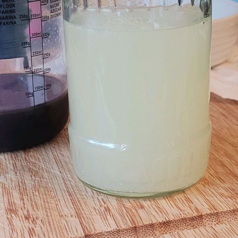 Mexy growlog photo: Lab ein gefahren durch Trennen vom Käsebruch , ein Teil LAB 1/1 mit Melasse gemischt für längere Haltbarkeit. Milchsaure Bakterien für den Run 