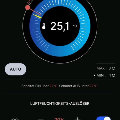 Berry growlog photo: Umgebungswerte 