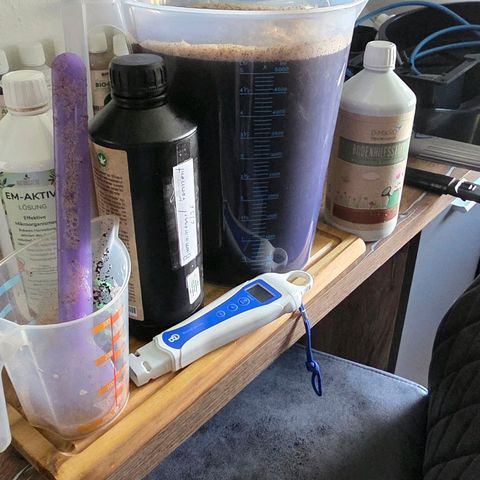 Kalini growlog photo: Erste Ladung Komposttee !