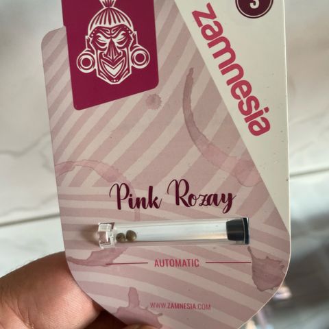 Pink Rozay Automatic growlog in Allgäuer ⛰️Gras