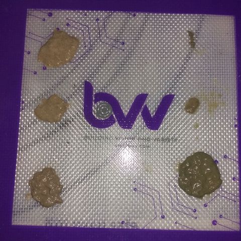 Dave's Sour Tangie growlog photo: Was very seedy from accidental early pollenation, but still very resinous.  Turned into bubble hash. Ended up with about 1.5 grams bubble hash, 1 gram FECO, 1.5 ounces of trim which was used for tincture and 1.5 ounces of seeds.