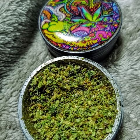 FP growlog photo: LB flower ready for smoking