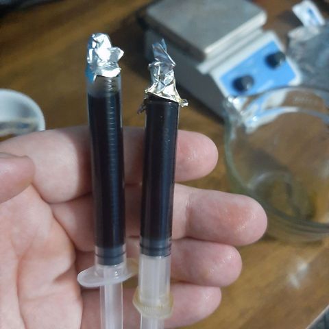 Skyler growlog photo: ~6 mL RSO
