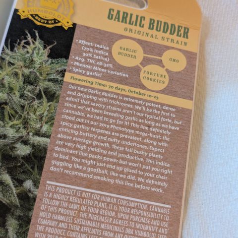 Garlic Budder #1  growlog timeline photo