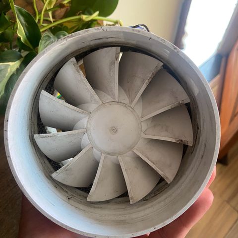 White Widow Auto 🕷️ growlog photo: Exaustor que parou de funcionar 