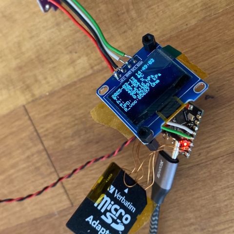 Purple Haze growlog photo: Datenlogger mit SD Karte und WebServer für die Growbox