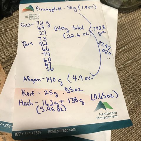 G13 fem mother Indica growlog timeline photo