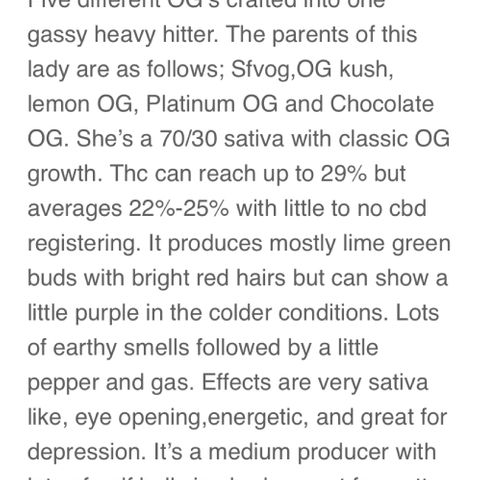 OG-X5 growlog timeline photo
