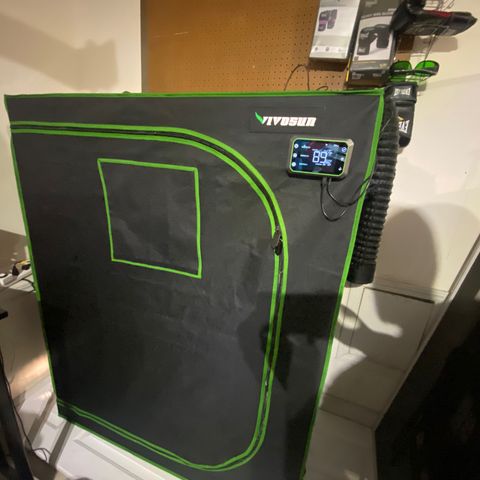 Ingrid growlog photo: Added grow 4*2 grow tent