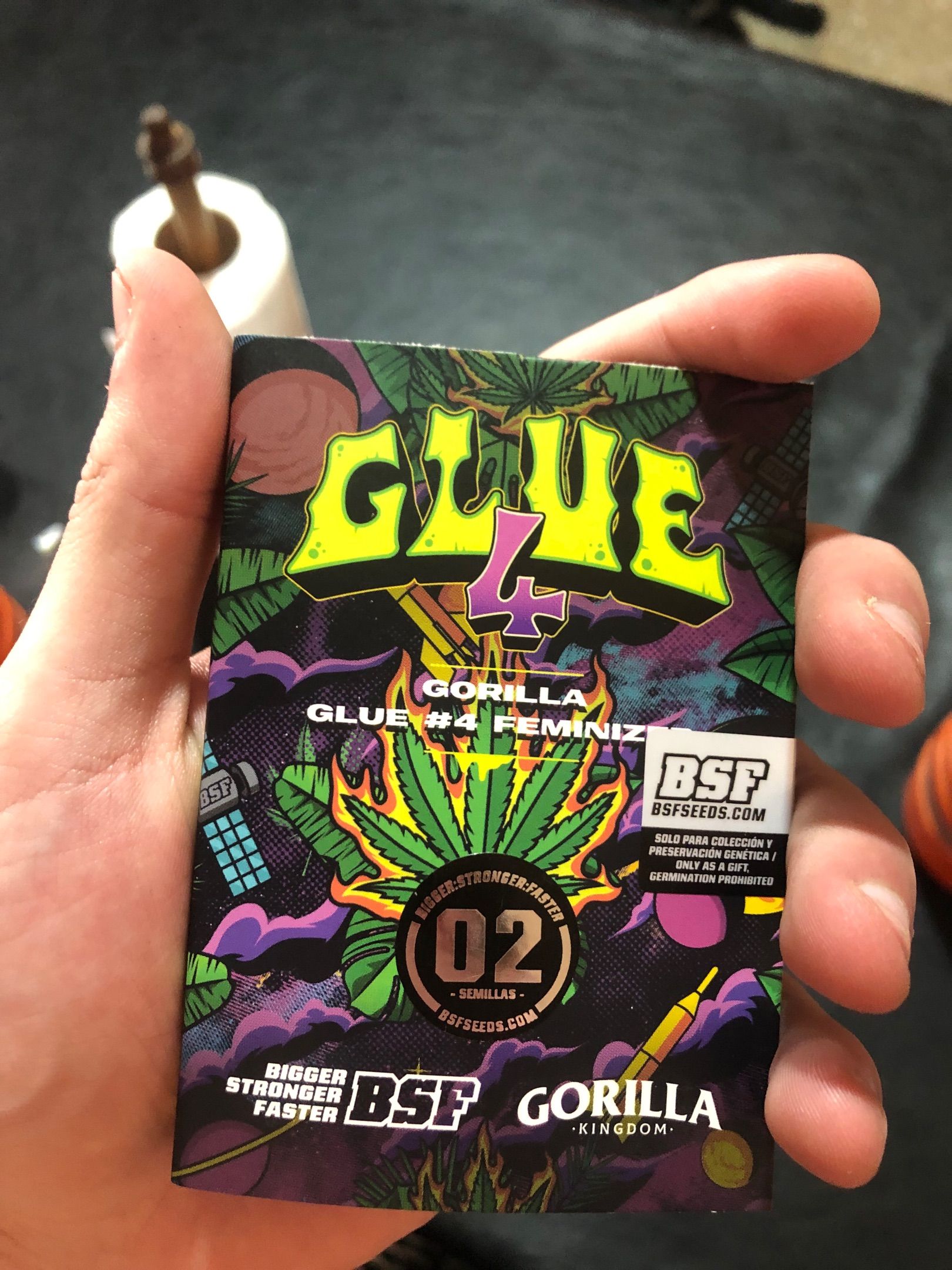 Gorilla Glue #4 growlog header