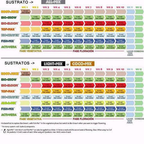 Apple Drops growlog photo: BioBizz Düngerplan