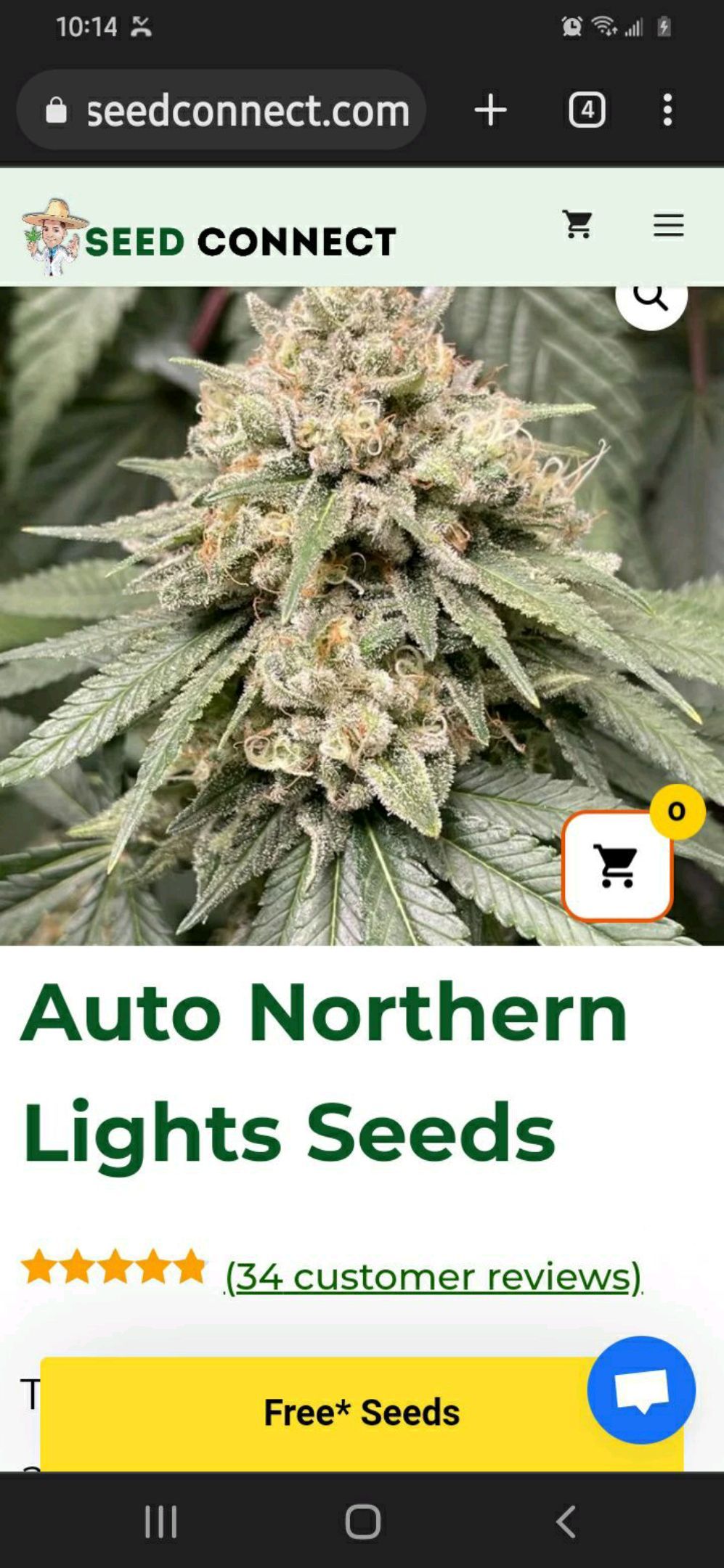 Northern lights Autoflower growlog header