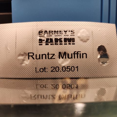 Runtz Muffin #2 growlog photo: Pull Runtz Muffin out of the fridge and let soak on a heating mat